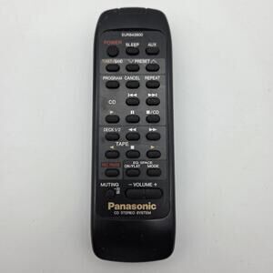 Panasonic EUR643800 CD Stereo Remote Control For SCCH72 SCCH34 SACH72 SACH75